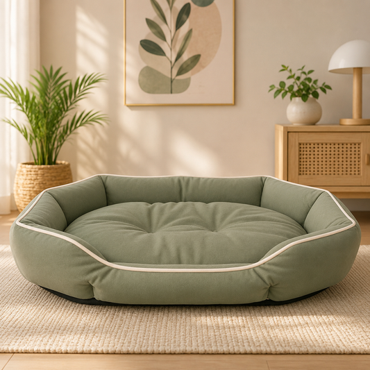 Couchage moelleux antidérapant pour chien et chat