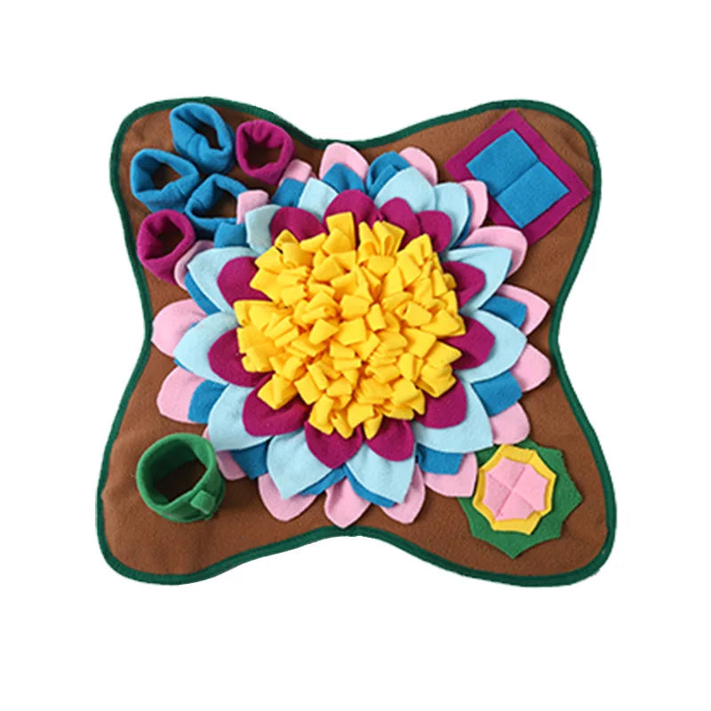 Tapis de fouille interactif pour chien