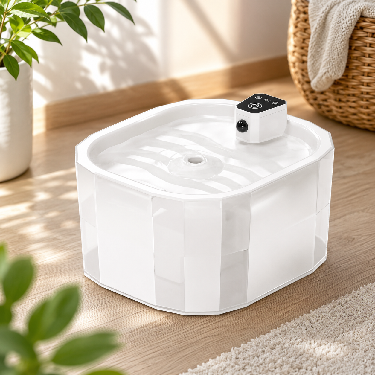 Fontaine à eau sans fil 2200 mAh pour chat