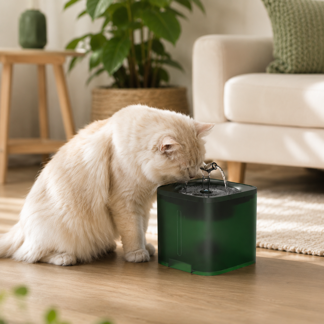 Fontaine à eau intelligente 2L pour chat et chien
