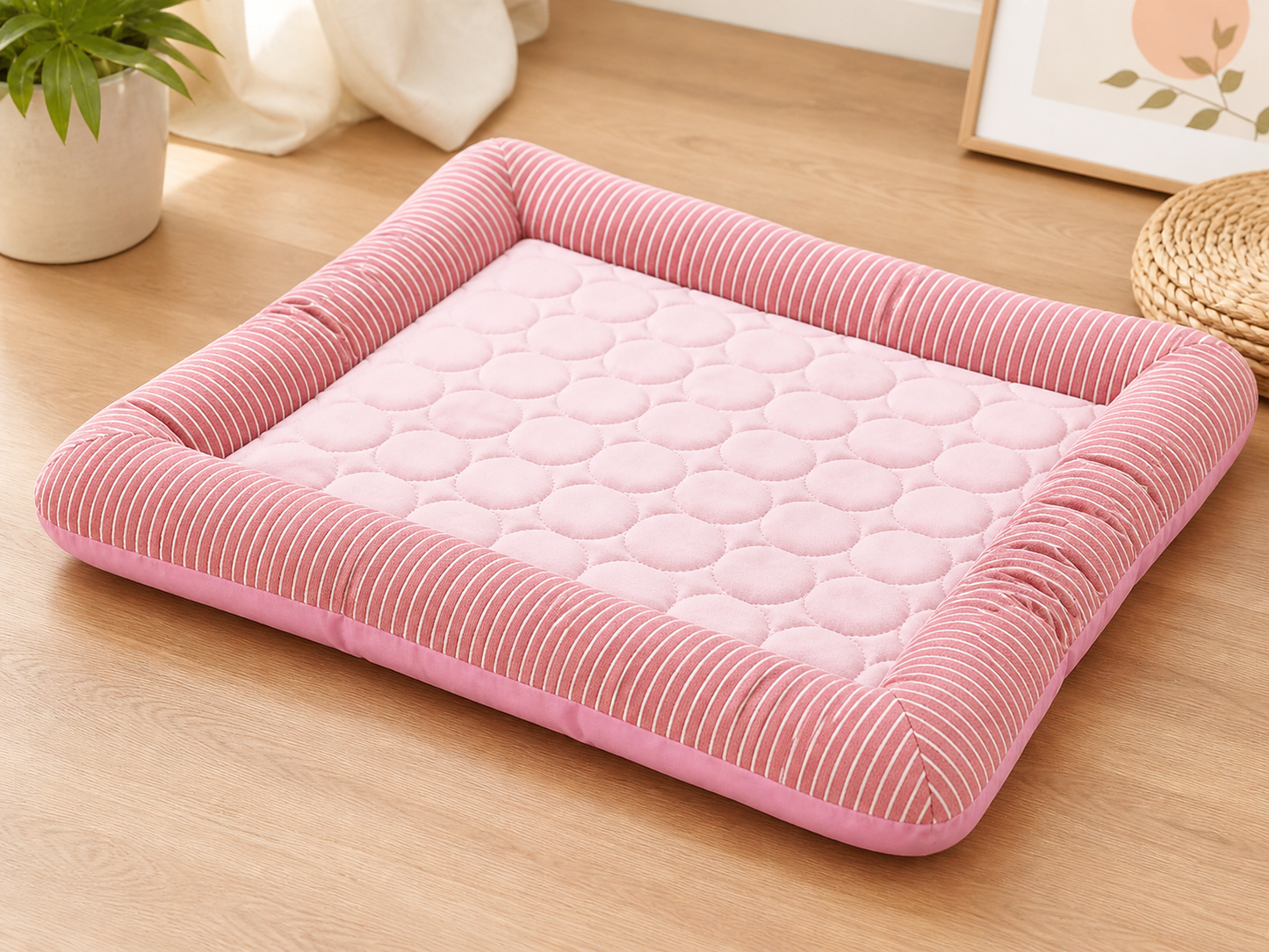 Tapis rafraîchissant soie de glace pour chien et chat