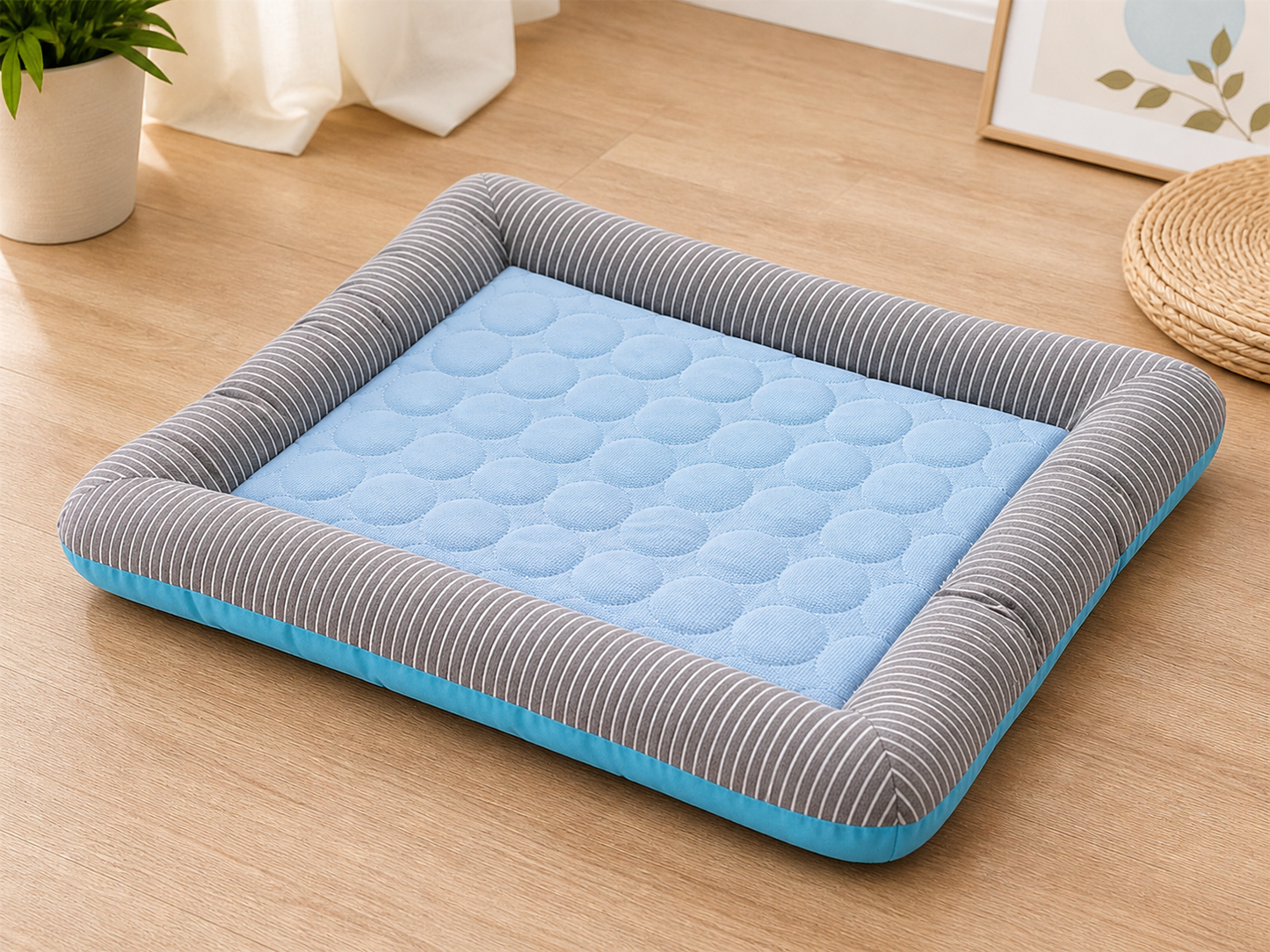 Tapis rafraîchissant soie de glace pour chien et chat