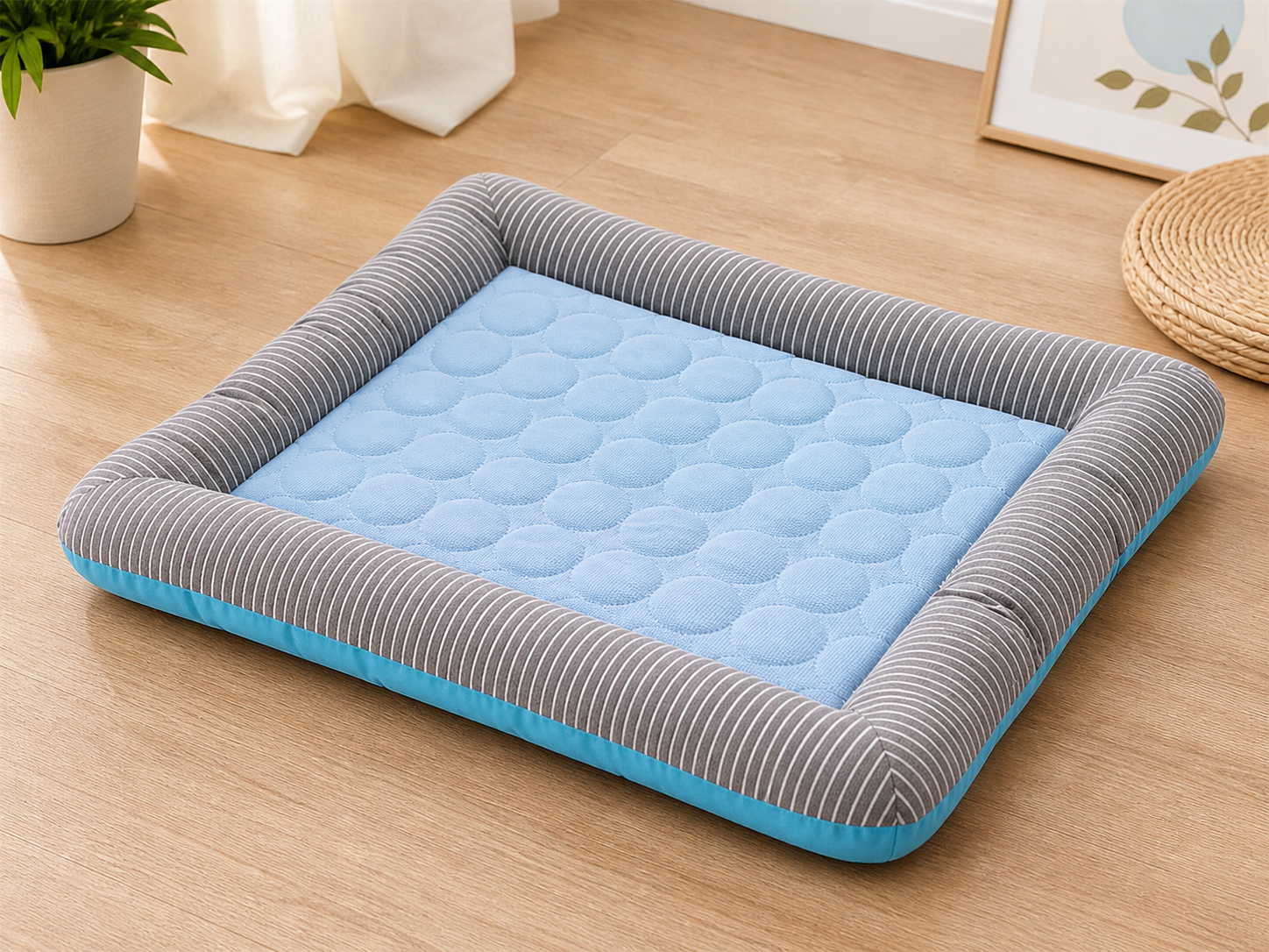 Tapis rafraîchissant soie de glace pour chien et chat