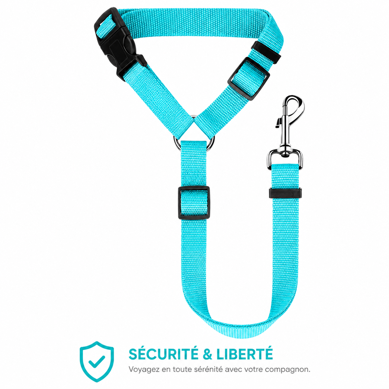 Ceinture de sécurité voiture pour chien