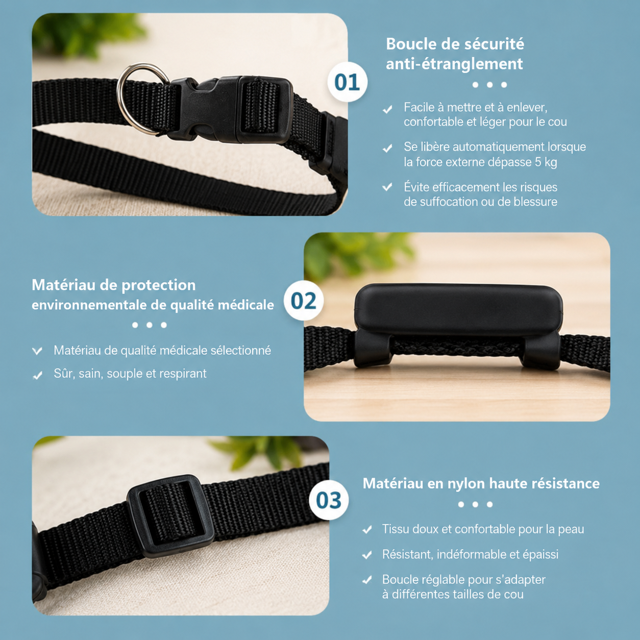 Traceur Bluetooth Find My pour chien et chat