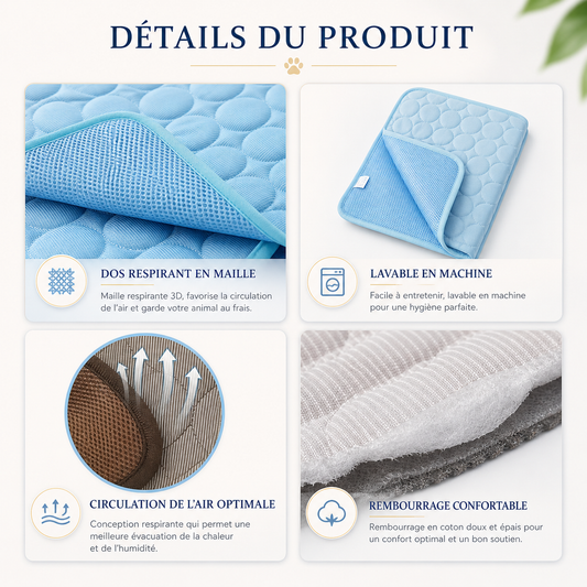 Tapis rafraîchissant chien et chat