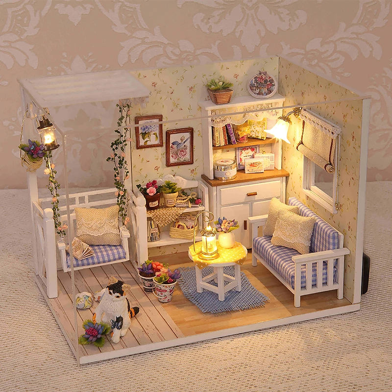 Maison miniature à assembler