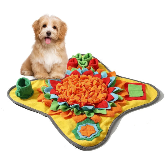 Tapis de fouille interactif pour chien