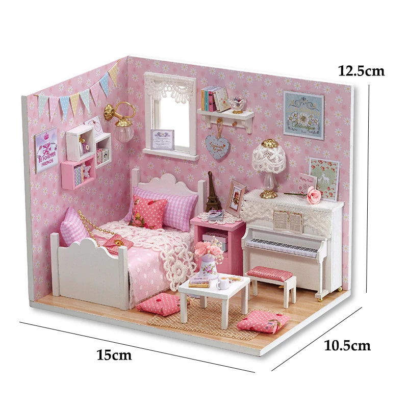 Maison miniature à assembler