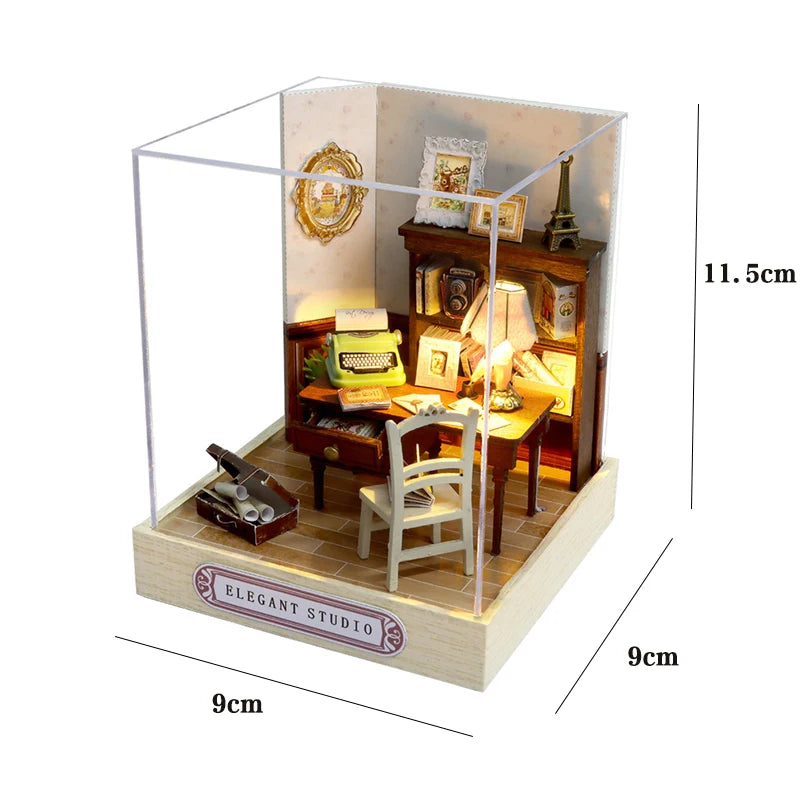 Maison miniature à assembler