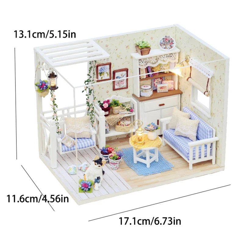 Maison miniature à assembler