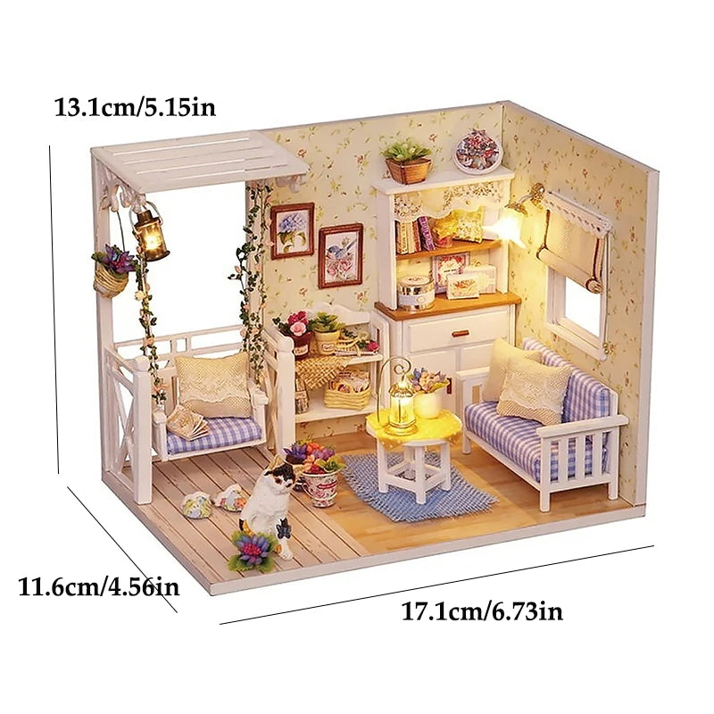 Maison miniature à assembler