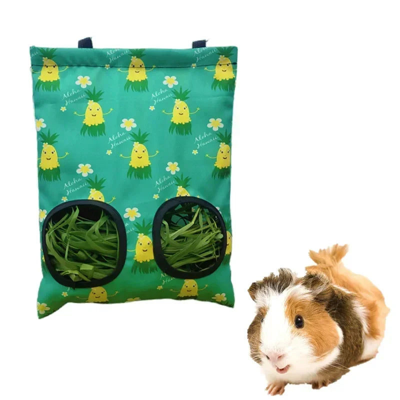 Sac à foin suspendu pour lapin et cochon d'Inde