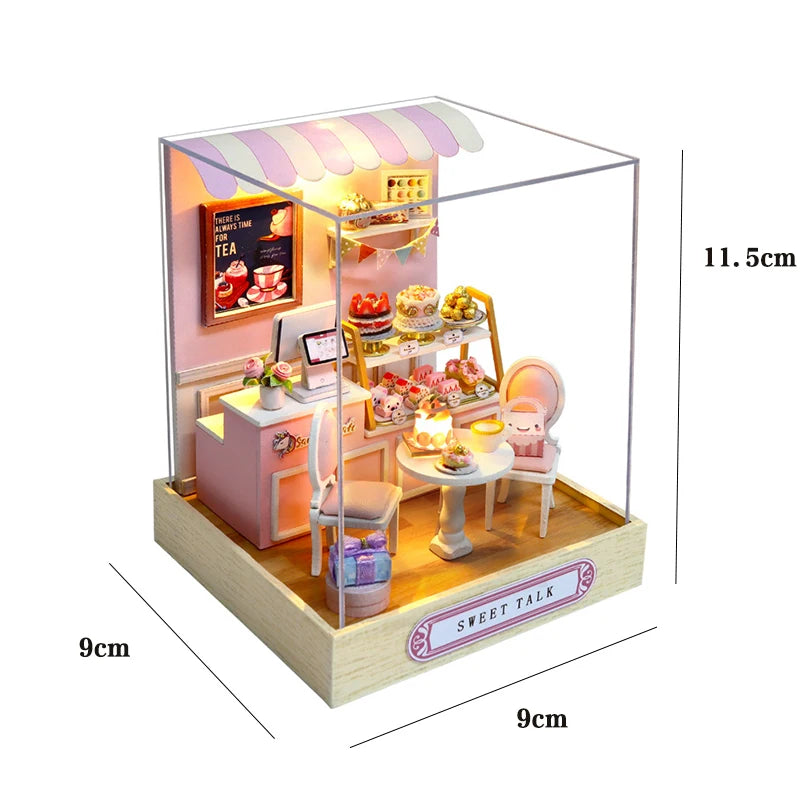 Maison miniature à assembler