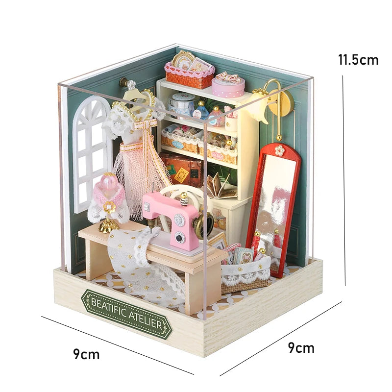 Maison miniature à assembler