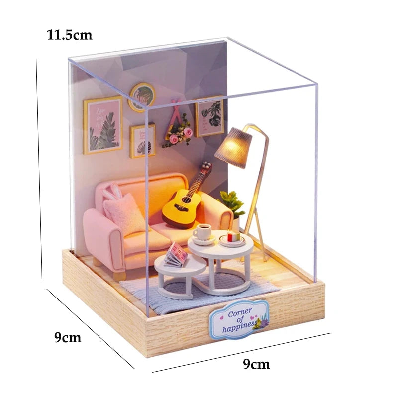 Maison miniature à assembler