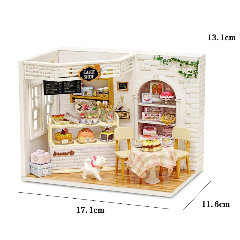 Maison miniature à assembler