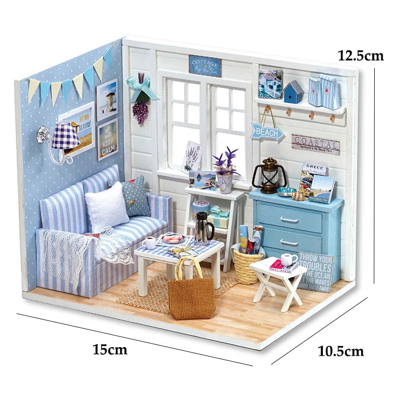 Maison miniature à assembler