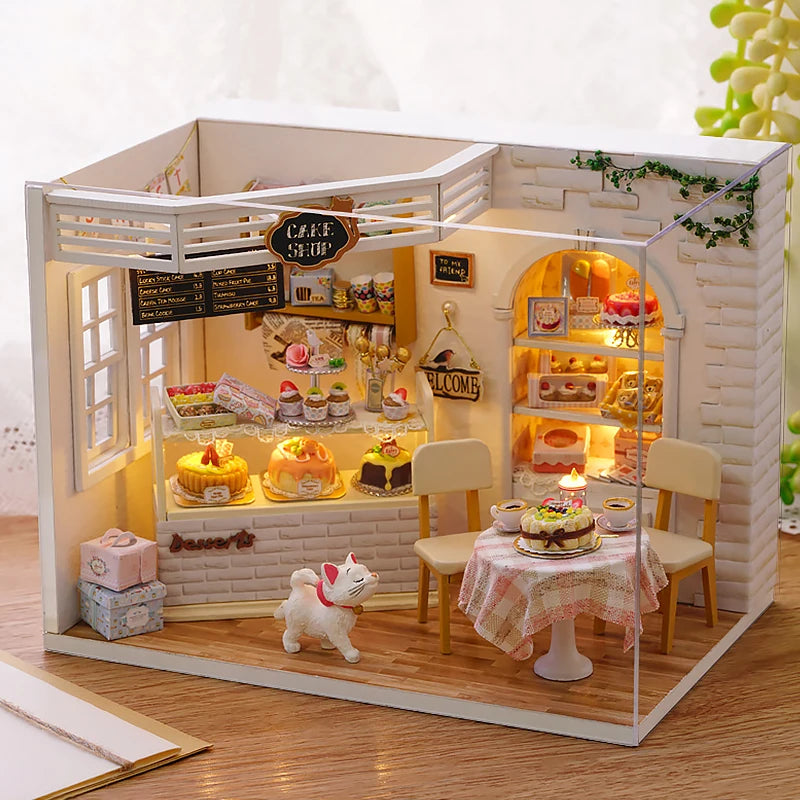 Maison miniature à assembler