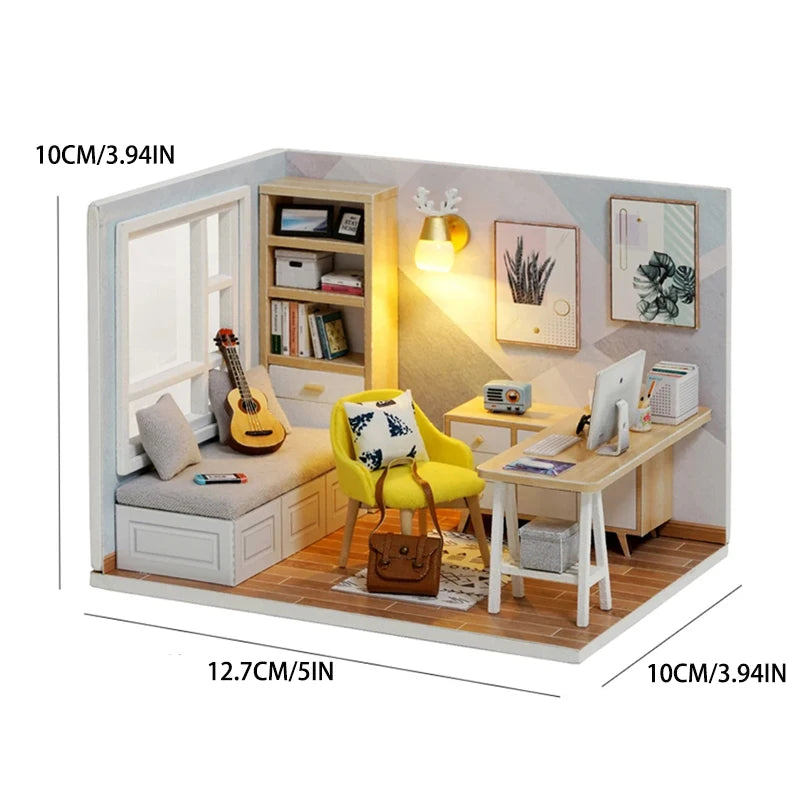 Maison miniature à assembler